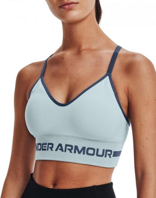 Podprsenka Under Armour UA Seamless Low Long Bra-BLU