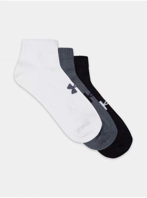 Ponožky Under Armour UA Core Low Cut 3Pk-BLK