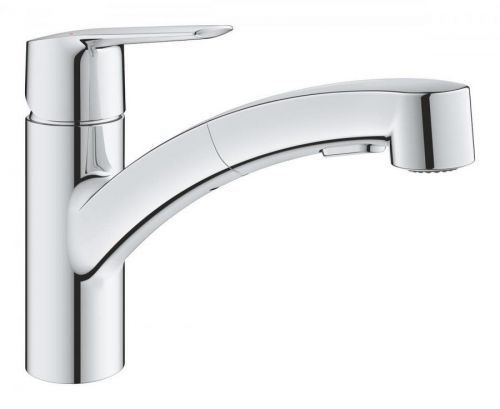 Dřezová baterie Grohe Start s otočným ramínkem, 2 proudy chrom 30531001