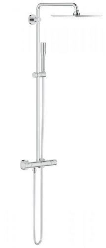 Sprchový systém Grohe Vitalio Joy System 230 na stěnu s termostatickou baterií chrom 26365000