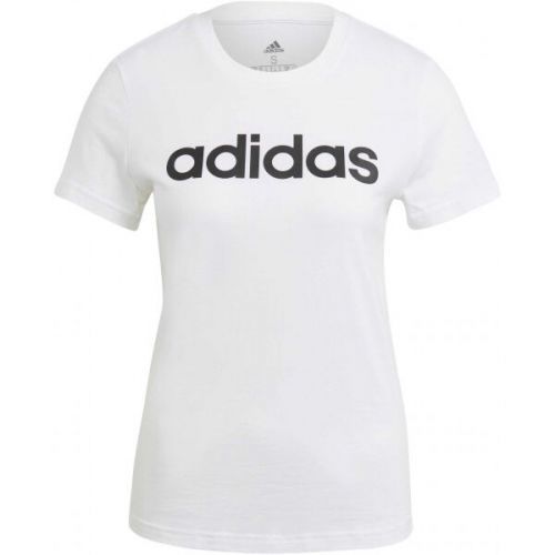 adidas LIN T Bílá S - Dámské tričko