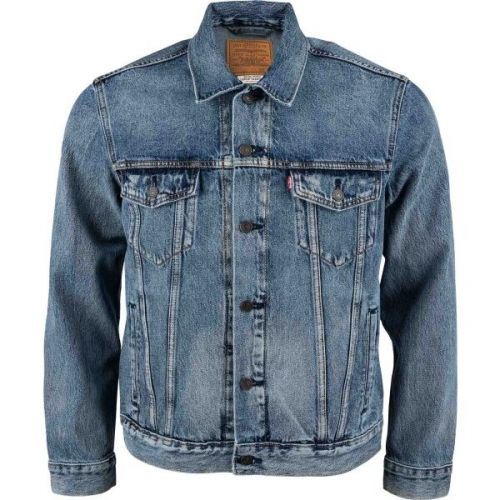 Levi's THE TRUCKER JACKET CORE Modrá L - Pánská jeansová bunda