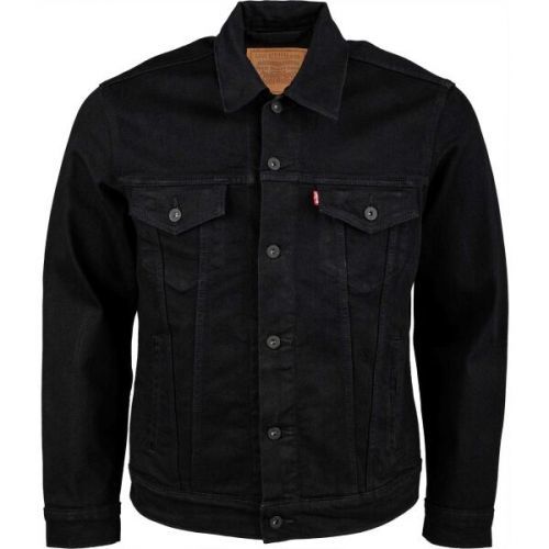 Levi's THE TRUCKER JACKET CORE Černá M - Pánská jeansová bunda