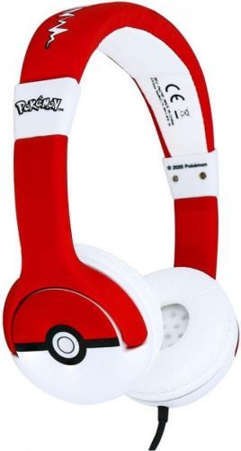 OTL Tehnologies Pokémon Red Pokeball dětská sluchátka