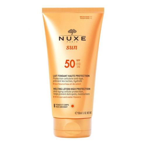 Nuxe Melting Sun Lotion SPF 50 (Face & Body) Opalovací Emulze