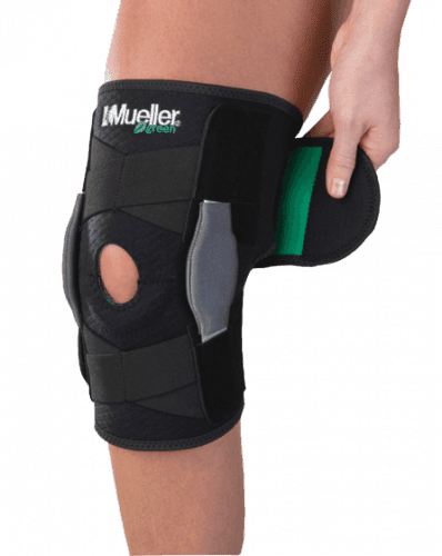 Mueller® Green, Adjustable Hinged Knee Brace, ortéza na koleno, uni