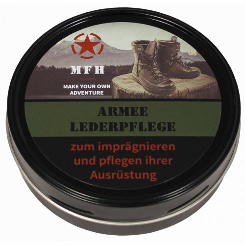 Krém na boty MFH Army 150 ml - černý