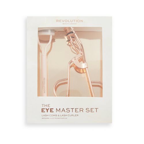 Revolution Sada na definici a natočení řas Eye Master Lash Curler & Comb Set