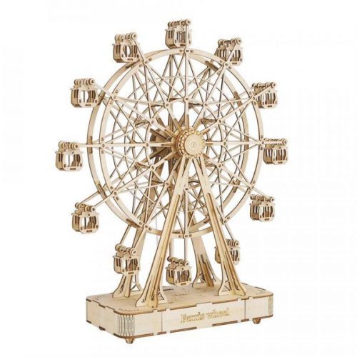 RoboTime 3D skládačka hrací skříňky Ruské kolo