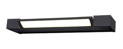LED Koupelnové nástěnné svítidlo AZzardo Dali 45 4000K black AZ2893 12W 1440lm 4000K IP44 45cm černé