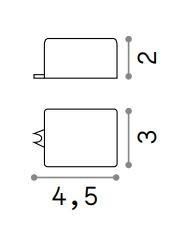 Napájecí jednotka Ideal Lux BIT DRIVER 276205 pro svítidla BIT