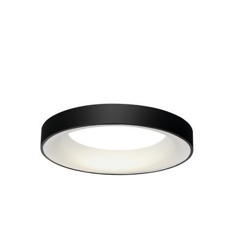 LED Stropní přisazené svítidlo AZzardo Sovana Top 45 CCT black Dimm AZ3434 40W 2200lm 2700-6500K IP20 45cm stmívatelné černé