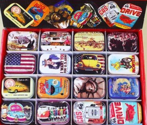 Mini plechová krabička/box