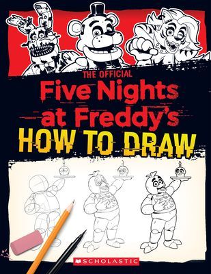 How to Draw Five Nights at Freddy's: An Afk Book (Cawthon Scott)(Paperback)