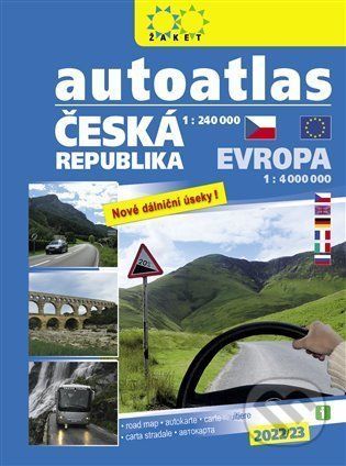 Autoatlas Česká republika + Evropa 2022/23 - Žaket