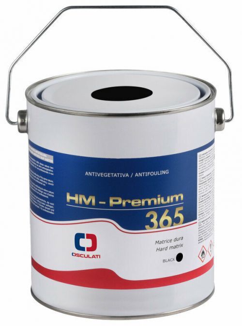 Osculati HM Premium 365 Hard Matrix Antifouling Black 2,5 L