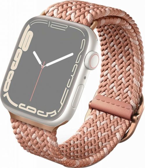 Uniq Řemínek Aspen Designer Edition Braided 41/40/38mm Pink Citrus 41 mm-40 mm-38 mm