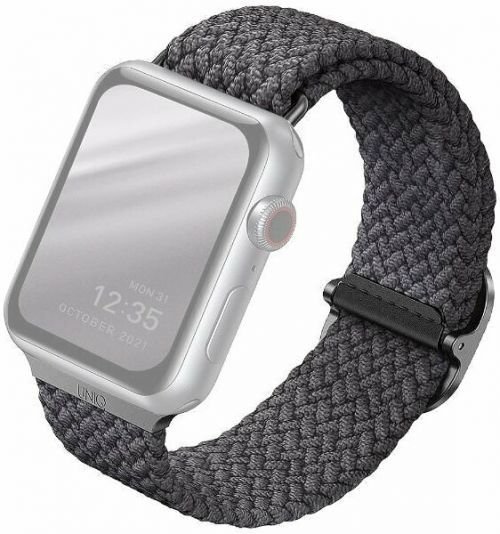 Uniq Řemínek Aspen Braided 44/42mm Granite Grey 44 mm-42 mm