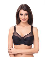 Dámská podprsenka s kosticemi DIM GENEROUS CLASSIC BRA - DIM - černá - 75 C