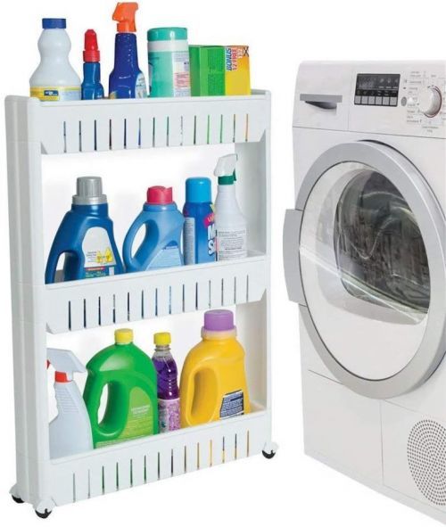 Modulární skříňka do koupelny na kolečkách