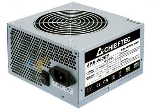 CHIEFTEC zdroj Value, APB-500B8, 500W, ATX-12V V.2.3 , PS-2 type with 12cm Fan, Active PFC, 230V, APB-500B8