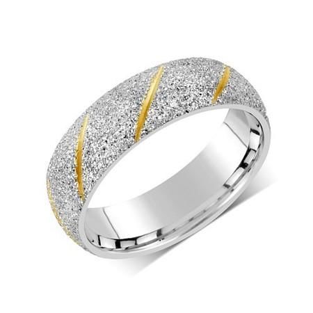 Silvego Snubní prsten pro muže i ženy z oceli RRC22799 55 mm, obvod