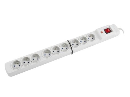 ARMAC SURGE PROTECTOR MULTI M9 3M 9X FRENCH OUTLETS GREY