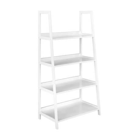 Kondela 4-policový regál, bílá, REON TYP 2