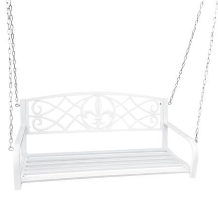 Kondela Zahradní houpačka, bílá, ABEA