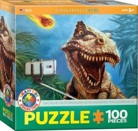 EUROGRAPHICS Puzzle Dino selfie 100 dílků