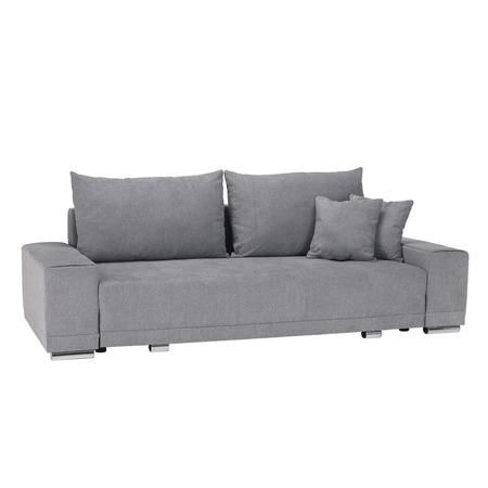 Kondela Rozkládací pohovka, světle šedá, Kevan BIG SOFA