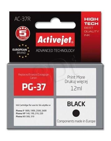 ActiveJet Ink cartridge Canon PG-37 Premium Black AC-37 - 12 ml     AC-37, EXPACJACA0090