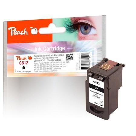 PEACH kompatibilní cartridge Canon PG-512, Black, 17 ml, 314477