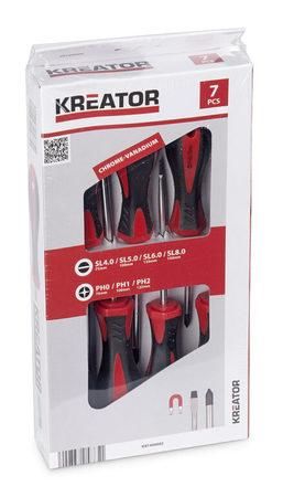 KREATOR KRT400002 Sada šroubováků 7dílná PL/PH