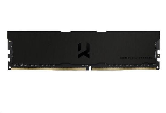 DIMM DDR4 16GB 3600MHz CL18 SR (Kit 2x8GB) GOODRAM IRDM PRO, Deep Black, IRP-K3600D4V64L18S/16GDC