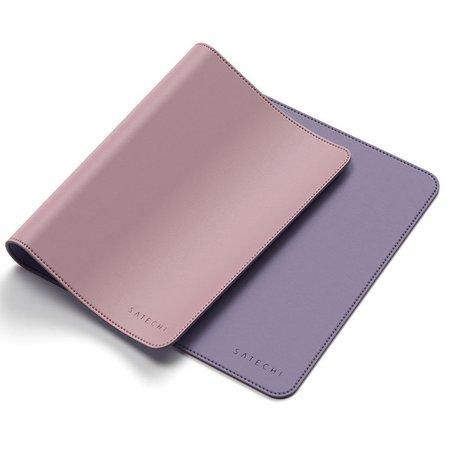 Satechi Eco Leather Dual Sided Deskmate - Pink/Purple, ST-LDMPV