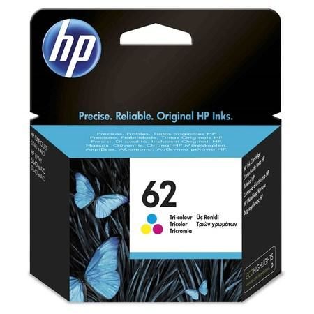 Inkoustová náplň HP 62, 165 stran, CMY originální, C2P06AE#UUQ