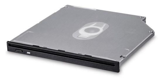 HITACHI LG - interní mechanika DVD-W/CD-RW/DVD±R/±RW/RAM/M-DISC GS40N, Slim, 9.5 mm Slot, Black, bulk bez SW, GS40N