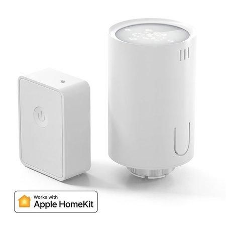 Meross Smart Thermostat Valve Starter Kit Apple HomeKit - White