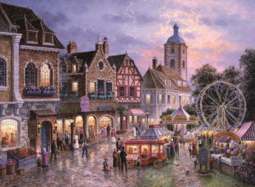 TREFL Puzzle Pouť 3000 dílků