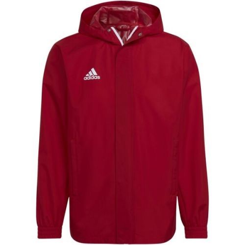 adidas ENT22 AW JKT Červená 2XL - Pánská fotbalová bunda