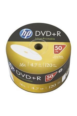 DVD+R HP 4,7 GB (120min) 16x Inkjet Printable 50-spindle bulk, 69304