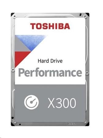 TOSHIBA HDD X300 4TB, SATA III, 7200 rpm, 128MB cache, 3,5