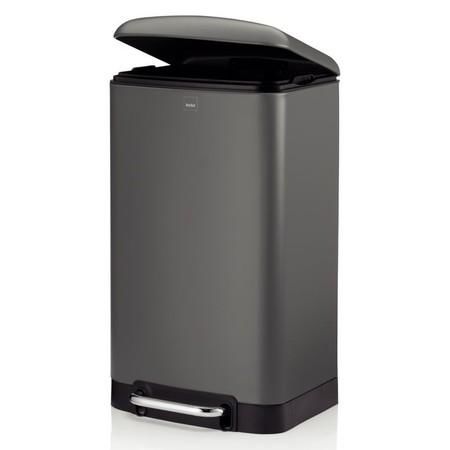 Kela Odpadkový koš Davino 30 l antracit