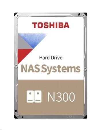 TOSHIBA HDD N300 NAS 4TB, SATA III, 7200 rpm, 128MB cache, 3,5