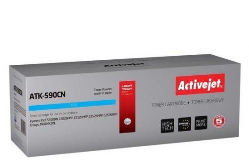 Toner ActiveJet pre Kyocera ATK-590CN 5000str. TK-590C, ATK-590CN