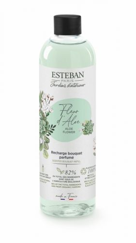 Esteban Paris Parfums  ESTÉBAN NÁHRADNÍ NÁPLŇ DO TYČINKOVÉHO DIFUZÉRU - NATURE - ALOE FLOWER, 250 ML 250 ml