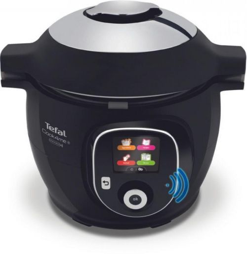 Tefal multifunkční hrnec COOK4ME+ CONNECT CY855830 černá