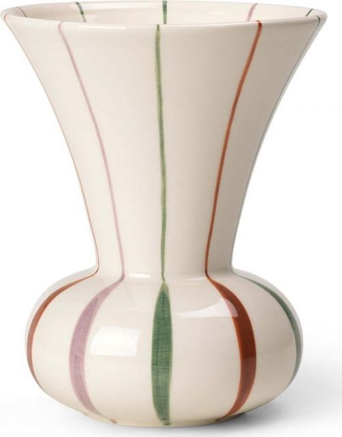 Kameninová váza Kähler Design Signature, výška 15 cm