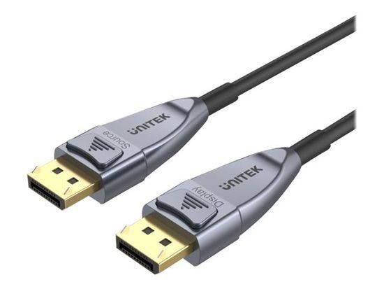 UNITEK C1617GY Optic Cable DisplayPort 1.4 AOC 8K 15m